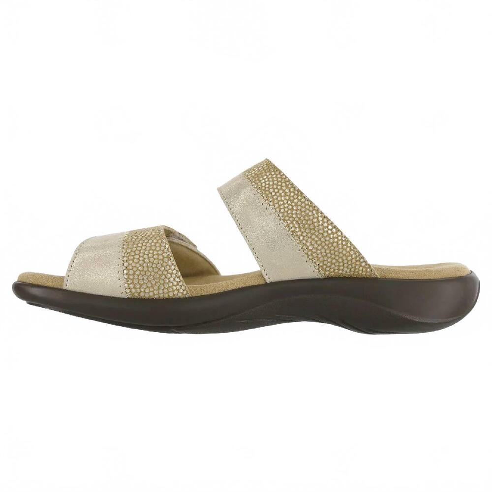 NEW SAS women's nudu slide sandal in golden - Picture 3 of 7